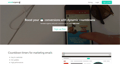 Desktop Screenshot of emailurgency.com